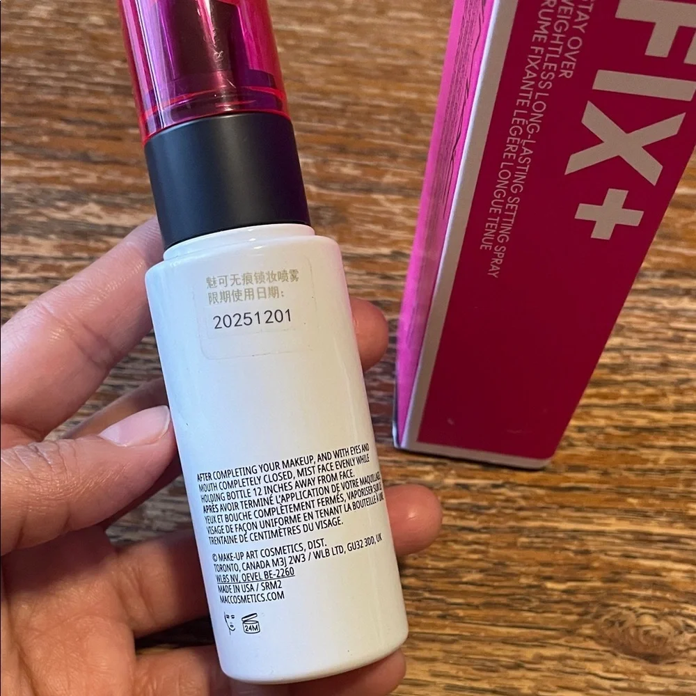 MAC Cosmetics Fix+ Stay Over Setting Spray - Red and Pink